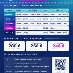 ENTRAINEMENT 2026-2027